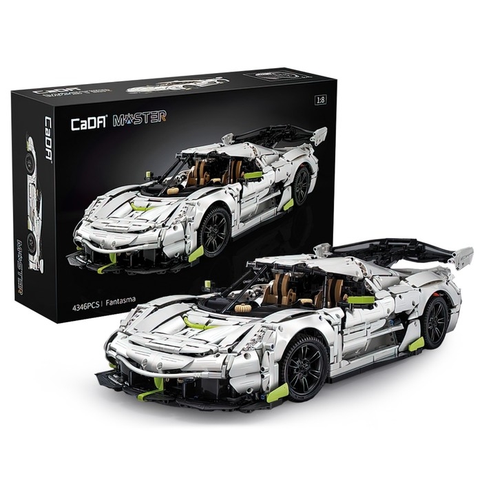 Конструктор Техно «Спорткар», 4346 деталей, масштаб 1:8 Конструктор Техно «Спорткар», 4346 деталей, масштаб 1:8