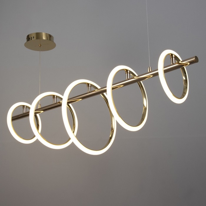 Светильник BayerLux Светильник BayerLux "Венси" LED 104Вт 3000-6000К золото 110х35х100 см