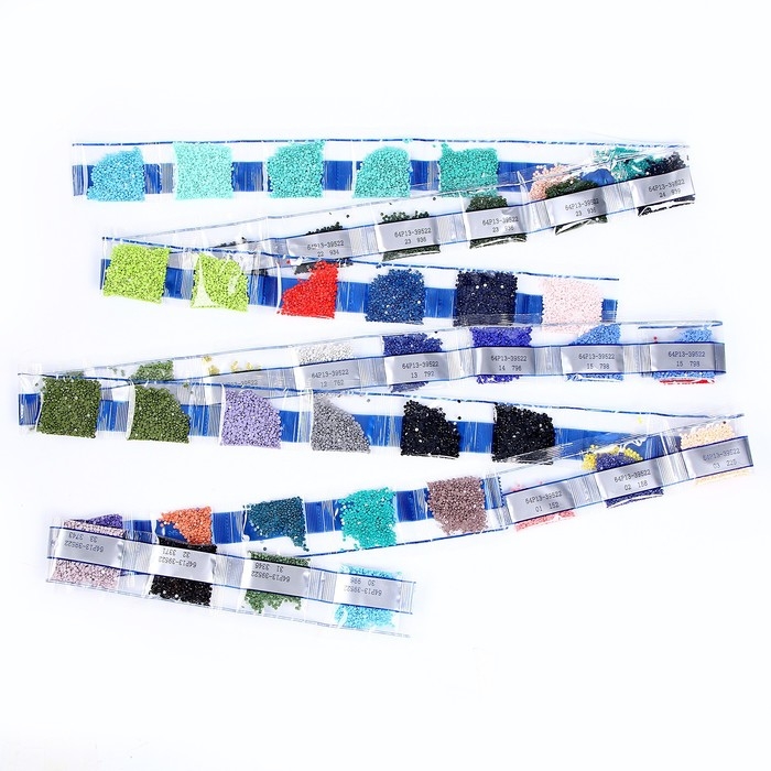 Алмазная мозаика с полным заполнением на холсте «Горное озеро», 40 х 50 см Алмазная мозаика с полным заполнением на холсте «Горное озеро», 40 х 50 см