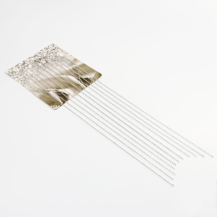 Ободок для волос со стразами «Блистай» 0.5 х 12 х 42 см Ободок для волос со стразами «Блистай» 0.5 х 12 х 42 см