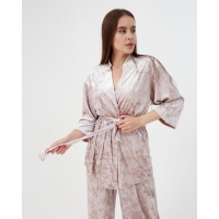 Комплект женский (жакет, брюки) KAFTAN, р. 52-54, розовый
