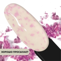Гель лак для ногтей, «MILK POTAL», 3-х фазный, 8мл, LED/UV, цвет белый/розовый (05)
