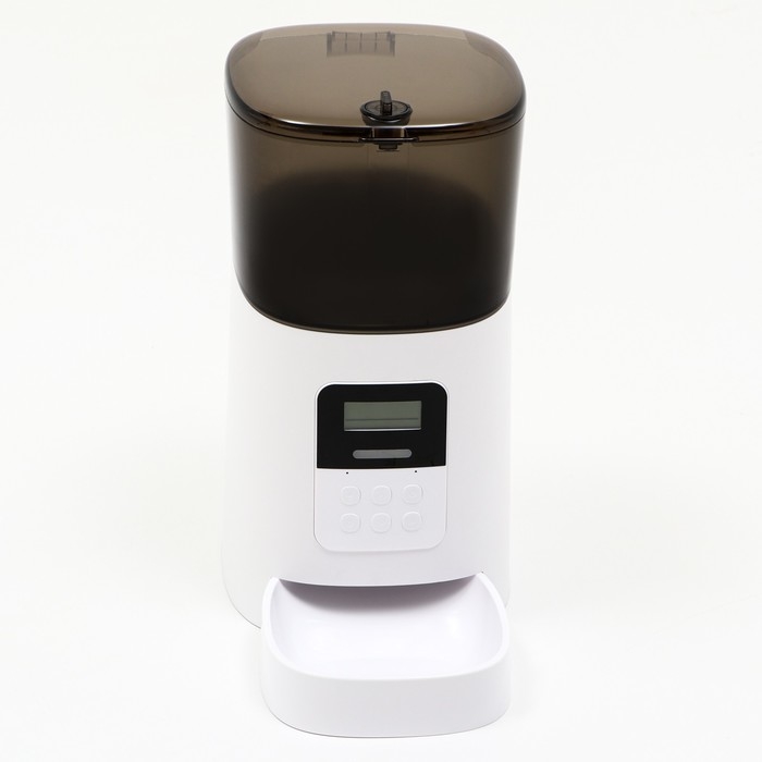 Умная автокормушка, контейнер 6 л, функция записи голоса, с ЖК экраном Умная автокормушка, контейнер 6 л, функция записи голоса, с ЖК экраном