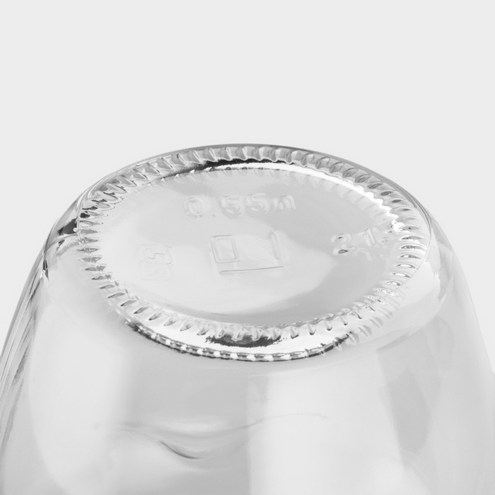 Набор стеклянных банок с серебристой полимерной крышкой, ТО-82 мм, 550 мл, 6 шт. Набор стеклянных банок с серебристой полимерной крышкой, ТО-82 мм, 550 мл, 6 шт.