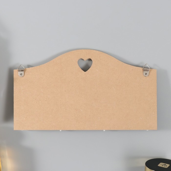 Крючки декоративные дерево Крючки декоративные дерево "Дом, милый дом. Растения" 24х13,5 см