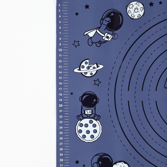 Силиконовой коврик для выпечки «Pizza Galaxy», 50 х 40 см Силиконовой коврик для выпечки «Pizza Galaxy», 50 х 40 см