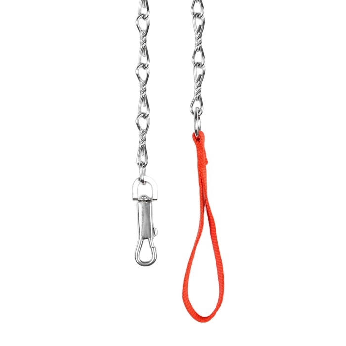 Поводок металлический витой с нейлоновой ручкой, 180 см х 3,5 мм Поводок металлический витой с нейлоновой ручкой, 180 см х 3,5 мм