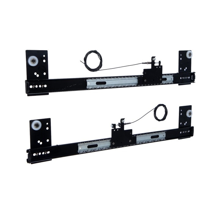 Комплект направляющих для поворотных дверей ТУНДРА L=600 мм., H=35 мм. Комплект направляющих для поворотных дверей ТУНДРА L=600 мм., H=35 мм.