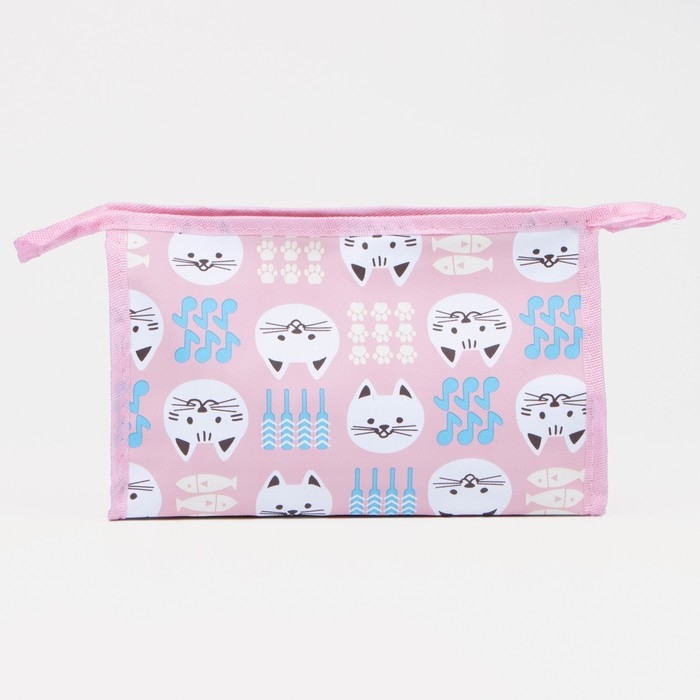 Косметичка на молнии, цвет розовый Косметичка на молнии, цвет розовый