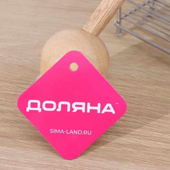 Щётка для посуды Доляна «Лотос», круглая, 22 см Щётка для посуды Доляна «Лотос», круглая, 22 см