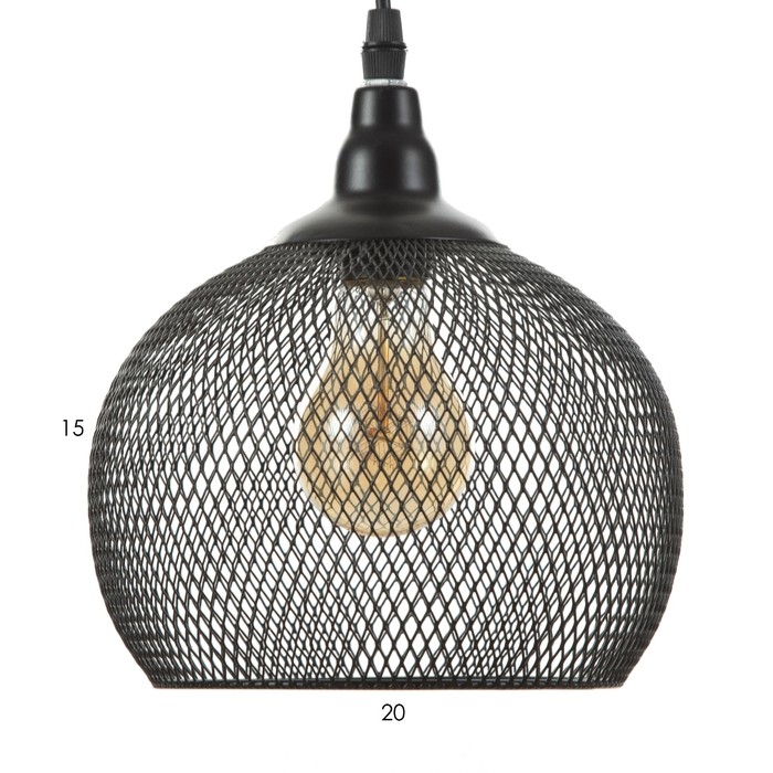 Светильник BayerLux Светильник BayerLux "Шар" 1х40Вт E27 черный 22х22х110 см.