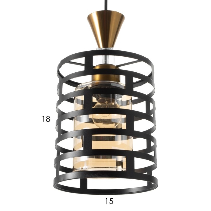 Светильник BayerLux 2105/1BK E27 40Вт черный 12х12х100 см Светильник BayerLux 2105/1BK E27 40Вт черный 12х12х100 см