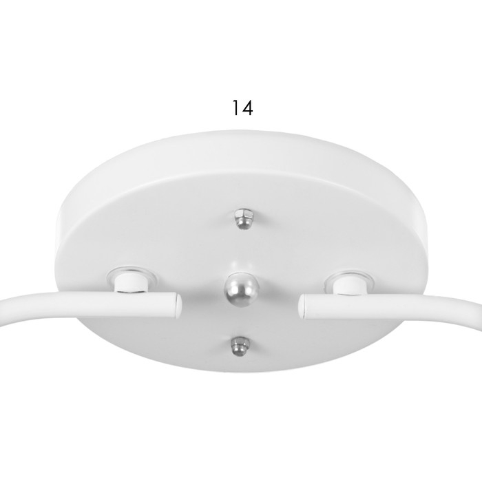 Люстра Люстра "Онлайн" (цилиндр) 2х15Вт Е27 МОДЕЛЬ: BR 00193 белый/прозрачный