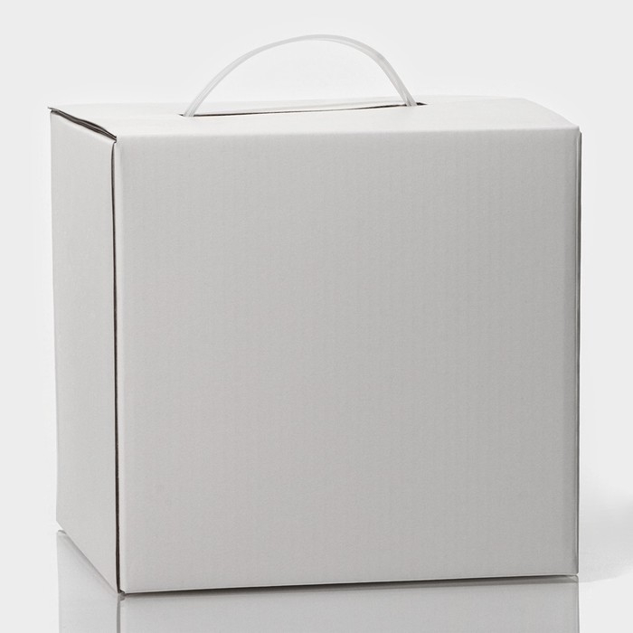 Набор тарелок стеклянных «Космос», 4 предмета: 2 тарелки 18,5×5,5 см, 2 тарелки 19,8×3,5 см, цвет перламутровый