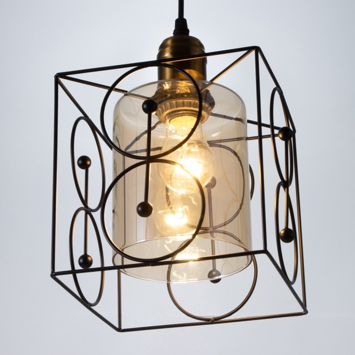 Светильник BayerLux 2104/1BK E27 40Вт черный 16х16х100 см Светильник BayerLux 2104/1BK E27 40Вт черный 16х16х100 см