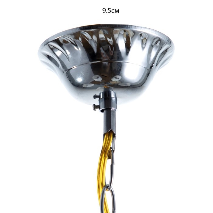 Люстра Люстра "Муза" 5хЕ27 40т хром 58х58х40 см BayerLux