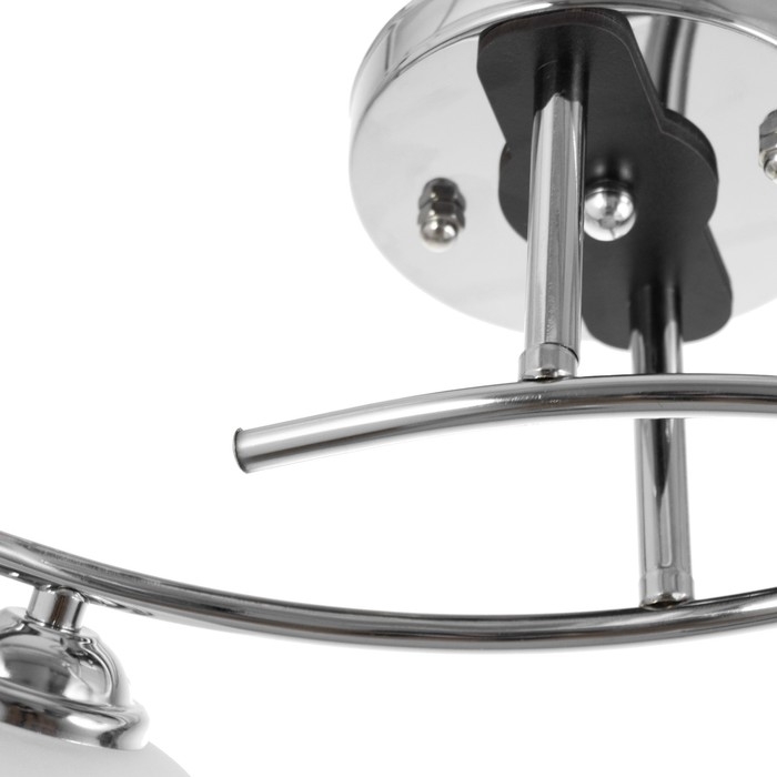 Люстра Люстра "Луис" 2xE27 40Вт хром 50x17x24см