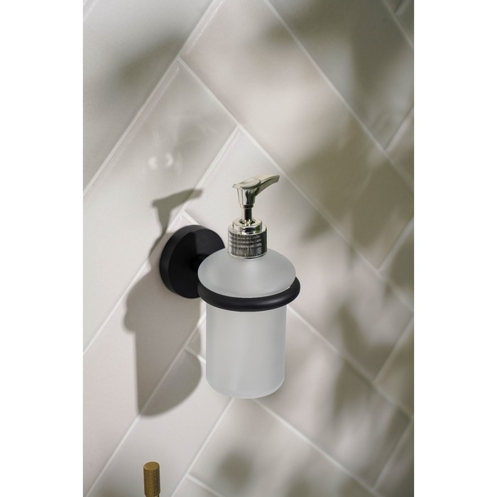 Дозатор для жидкого мыла Stölz Loft basic, цвет чёрный Дозатор для жидкого мыла Stölz Loft basic, цвет чёрный