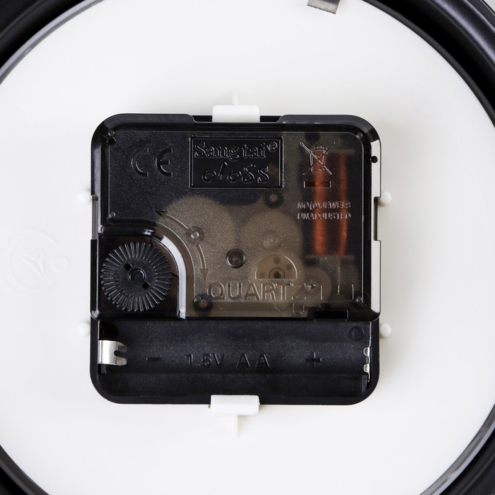 Часы настенные двусторонние, на подвесе  Часы настенные двусторонние, на подвесе "Весенние", плавный ход, d-11 см, 34.5 х 22 см