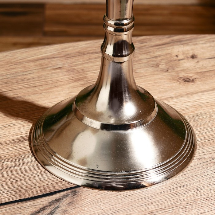 Подсвечник алюминий  Подсвечник алюминий "Сиден" на 5 свечей 21х41х80 см