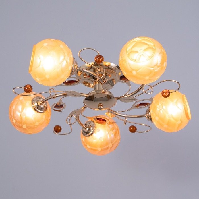 Люстра Люстра "Агнес" 5х40Вт Е27 Золото МОДЕЛЬ: 2600546