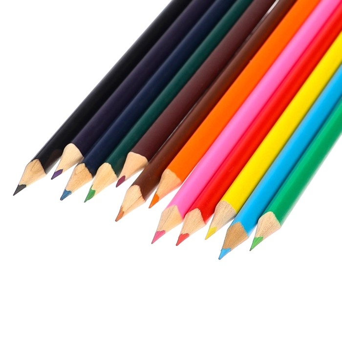 Карандаши цветные 12 цветов, Человек-Паук Карандаши цветные 12 цветов, Человек-Паук