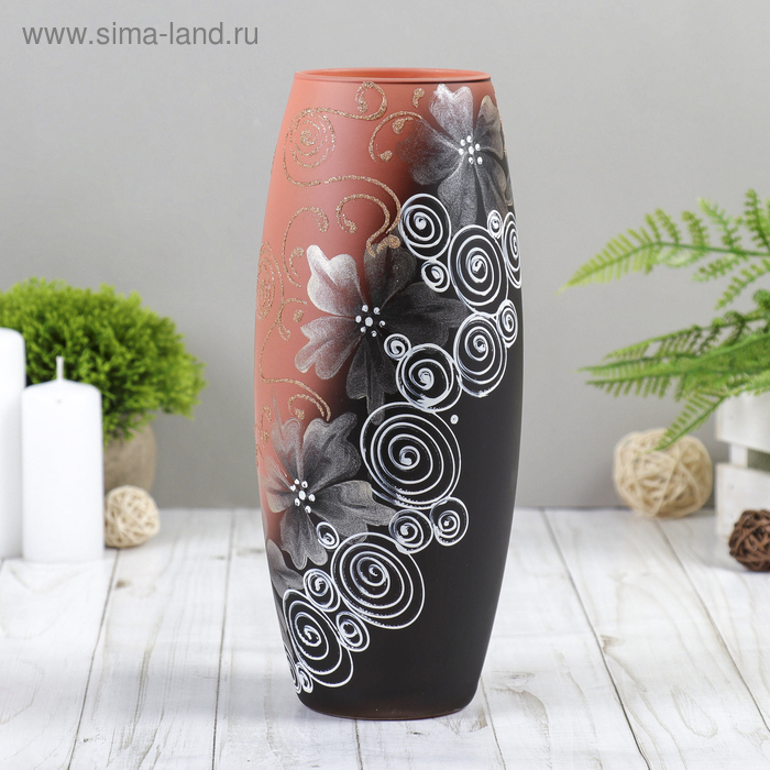 Ваза Ваза "Блеск цветов" d-7.5см, 26 х10 см