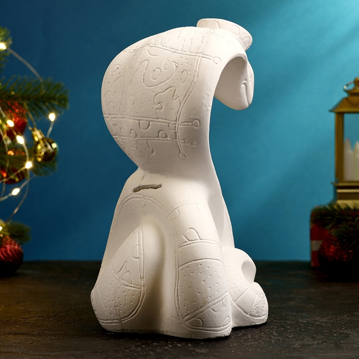 Новый год. Символ 2025. Копилка - раскраска  Новый год. Символ 2025. Копилка - раскраска "Змея принцесса Кобра" 13х22см