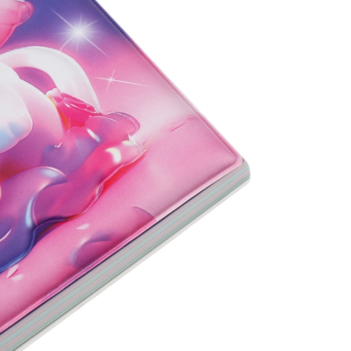 Записная книжка подарочная на гребне 80л,линия, цветной блок,обложка ПВХ 3D Кошка(17,6х13,5см) 105 Записная книжка подарочная на гребне 80л,линия, цветной блок,обложка ПВХ 3D Кошка(17,6х13,5см) 105