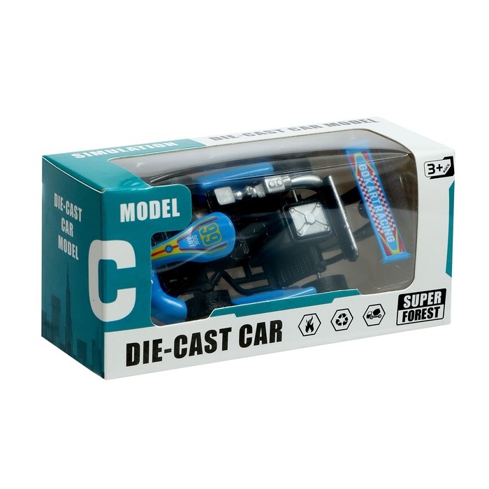 Картинг металлический «Скорость», МИКС Картинг металлический «Скорость», МИКС