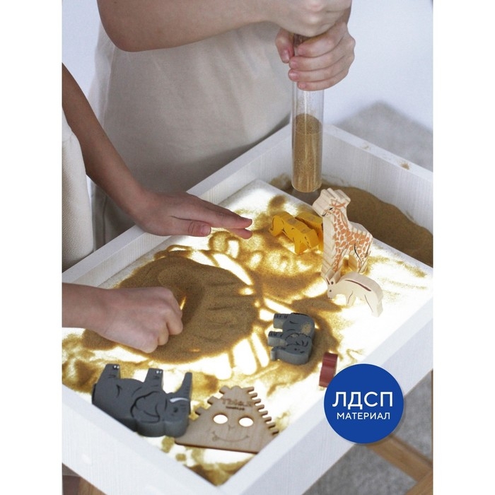 Планшет для рисования песком «Магия песка» крышка «Лис» Планшет для рисования песком «Магия песка» крышка «Лис»