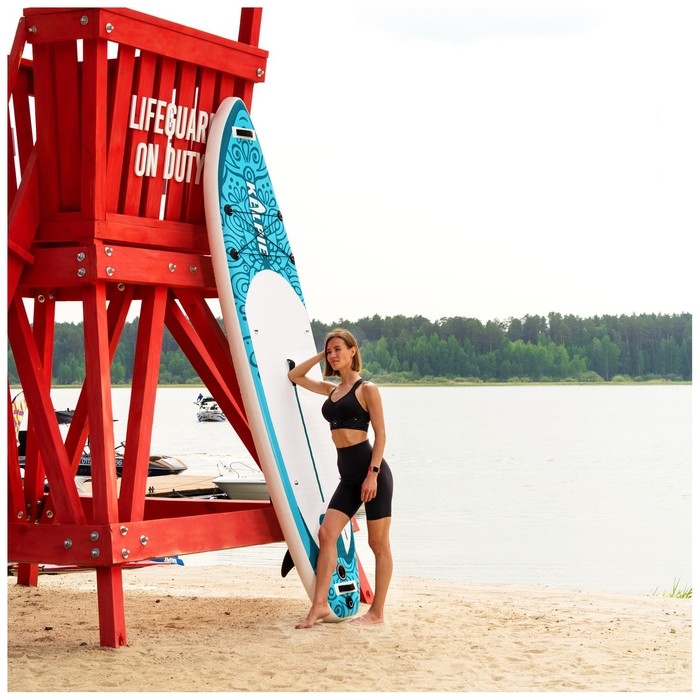 SUP доска надувная универсальная KELPIE, 10.4 SUP доска надувная универсальная KELPIE, 10.4" 315х80х15 см