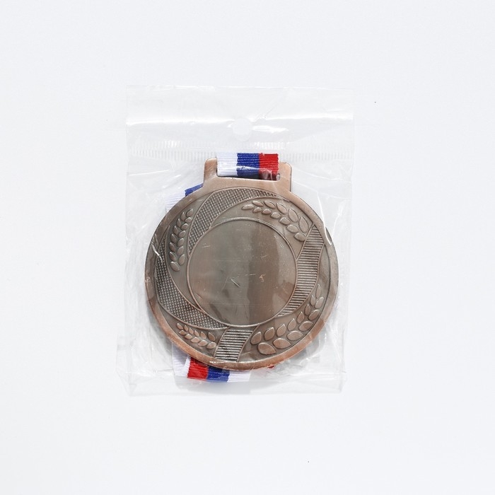 Медаль под нанесение 005, d= 7 см. Цвет бронза. С лентой Медаль под нанесение 005, d= 7 см. Цвет бронза. С лентой