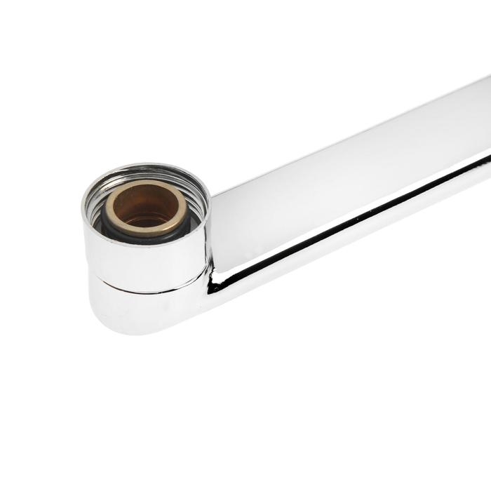 Излив для смесителя ZEIN, 3/4 Излив для смесителя ZEIN, 3/4", прямой, нержавеющая сталь, 25 см, аэратор пластик