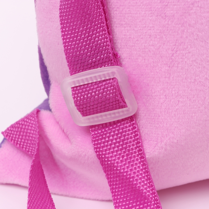 Сумка детская «Единорог», 35 × 30 см, цвет фиолетовый