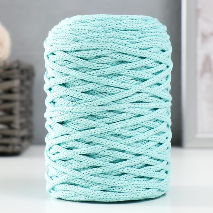 Шнур для вязания без сердечника 70% хлопок, 30% полиэстер ширина 3мм 100м/160±10гр (119) Шнур для вязания без сердечника 70% хлопок, 30% полиэстер ширина 3мм 100м/160±10гр (119)