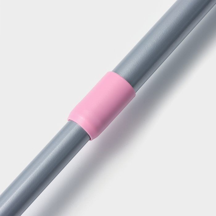 Швабра для мытья пола плоская с телескопической ручкой Raccoon «Букля», 41×12×90(120) см, микрофибра Швабра для мытья пола плоская с телескопической ручкой Raccoon «Букля», 41×12×90(120) см, микрофибра