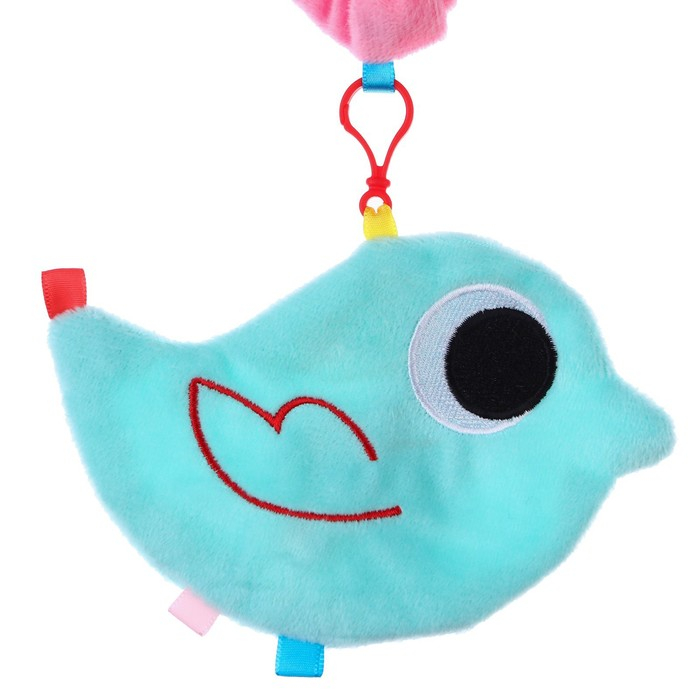 Растяжка - погремушка мягкая на кроватку/коляску «Малышка», Крошка Я Растяжка - погремушка мягкая на кроватку/коляску «Малышка», Крошка Я