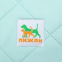 Пелёнка для животных многоразовая впитывающая, 70 х 100 см, мятная