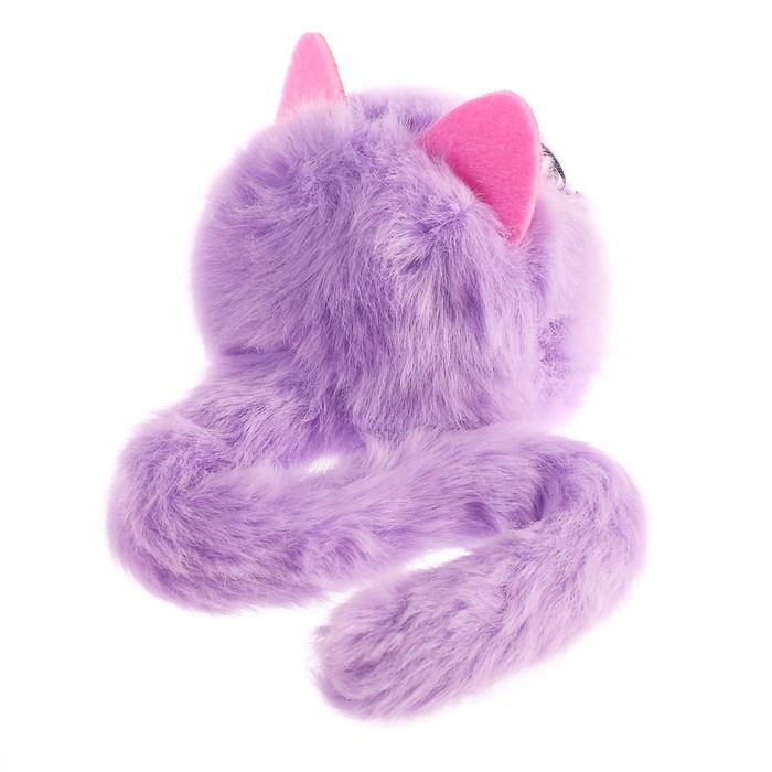 Игрушка интерактивная «Мой котёнок», браслет, свет, звук, цвет сиреневый Игрушка интерактивная «Мой котёнок», браслет, свет, звук, цвет сиреневый