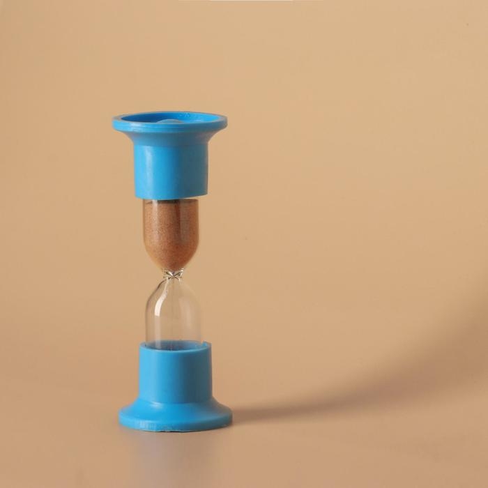 Песочные часы настольные на 2 минуты, h-12 см, d - 4.4 см, упаковка пакет, микс Песочные часы настольные на 2 минуты, h-12 см, d - 4.4 см, упаковка пакет, микс