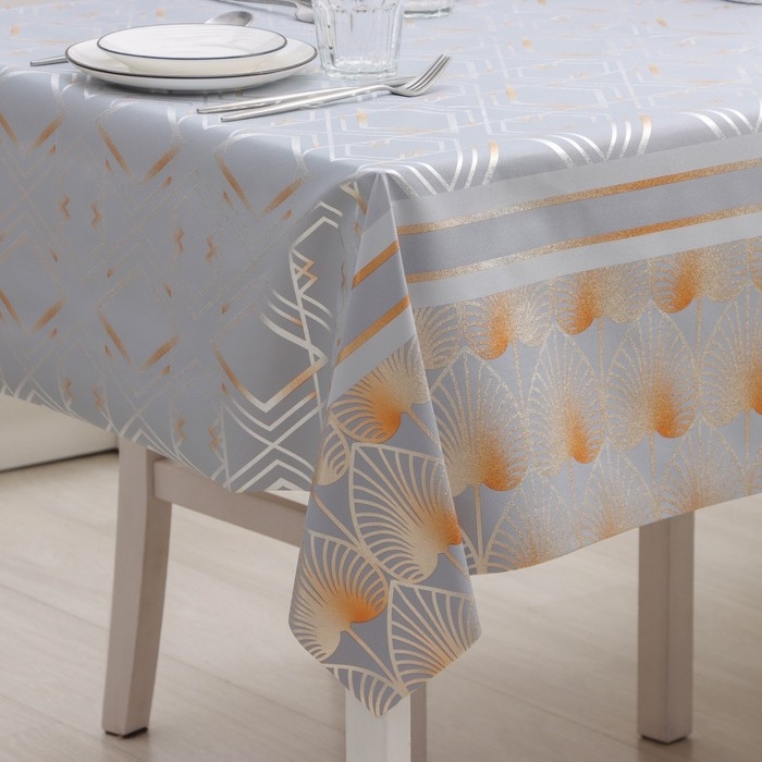 Клеёнка на стол «Роскошь», на тканевой основе, рулон 20 метров, ширина 137 см Клеёнка на стол «Роскошь», на тканевой основе, рулон 20 метров, ширина 137 см