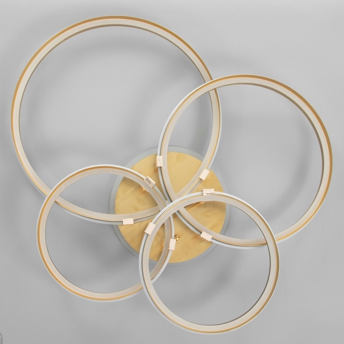 Светильник Светильник "Мейри" 4xLED 204Вт золото-серебро 80х60х18 см BayerLux