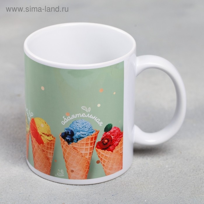 Кружка сублимация "Мария " 320 мл, с нанесением