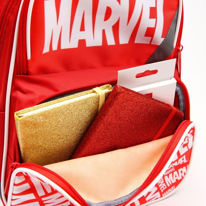 Рюкзак школьный с эргономической спинкой, 37х26х15 см, Мстители Рюкзак школьный с эргономической спинкой, 37х26х15 см, Мстители