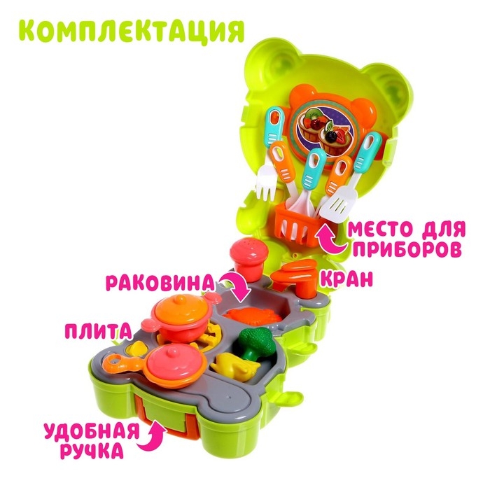 Игровой набор «Маленький шеф» в чемоданчике Игровой набор «Маленький шеф» в чемоданчике