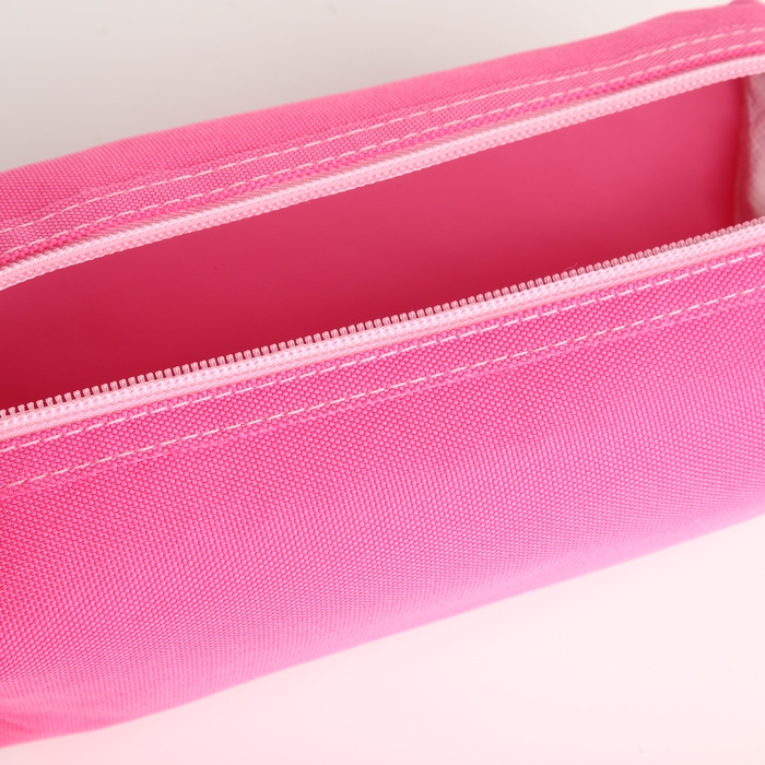 Косметичка на молнии, цвет розовый Косметичка на молнии, цвет розовый