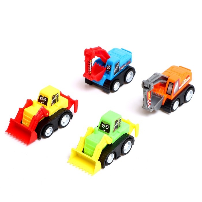 Набор инерционных машин «Город», 12 штук Набор инерционных машин «Город», 12 штук