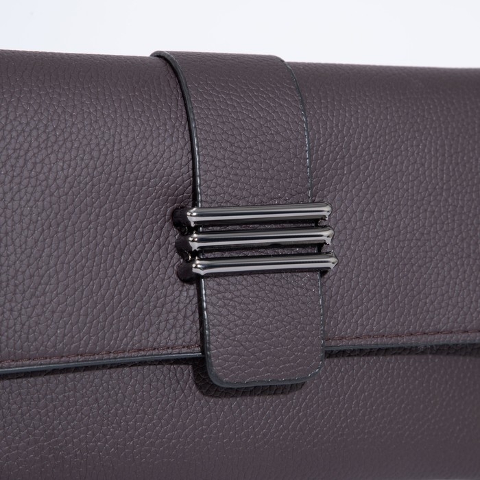 Сумка женская на магните, цвет коричневый Сумка женская на магните, цвет коричневый