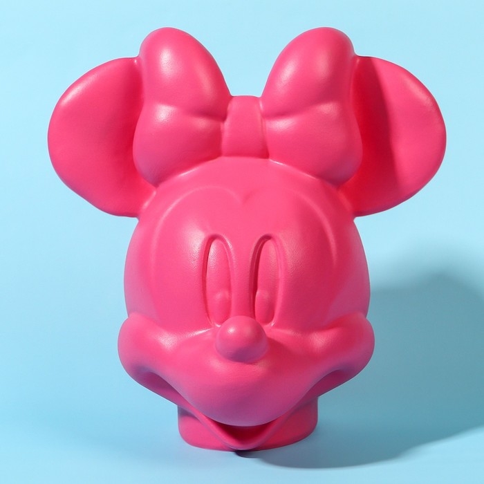 Копилка Минни Маус, гипс, 16х14х13 см, розовый, DISNEY Копилка Минни Маус, гипс, 16х14х13 см, розовый, DISNEY